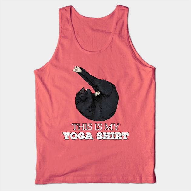 This is my yoga shirt Tank Top by Pandemonium